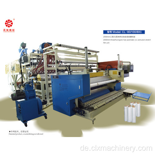 Beliebte Modell Verpackung Wrapping Film Extrusion Machine